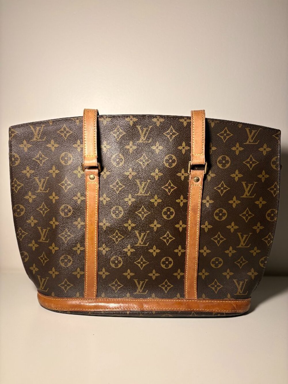 Vintage Louis Vuitton Babylone Tote — Brown Monogram Canvas (M51102)